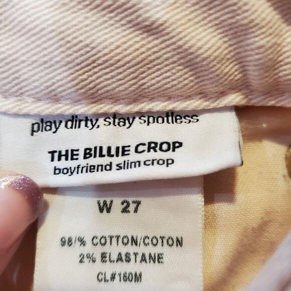 Joes size 27 billie crop boyfriend slim crop jeans - Picture 10 of 12
